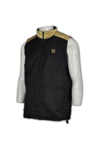 V117 訂做夾棉背心外套  vest jacket 訂購團體背心褸  背心批發公司  背心外套供應商HK